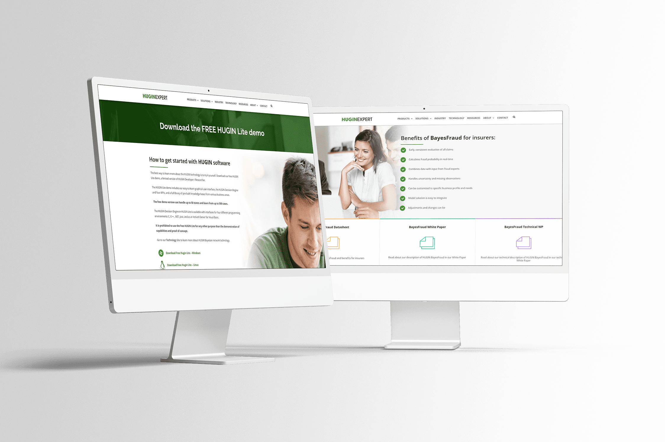 Professionel hjemmeside til it firma