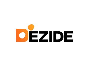 Logo til softwarevirksomhed på hvid baggrund, designet i sort og orange for at signalere pålidelighed og innovation.